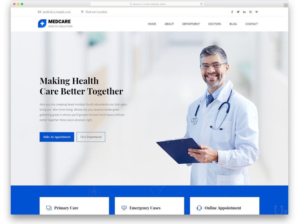 Medical Website